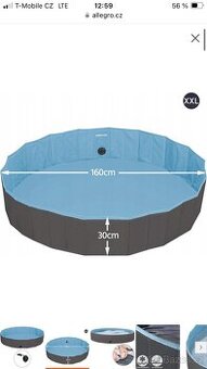 bazen pro psa 160cmx30cm