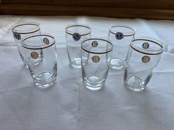 Skleničky Tatra, Borocrystal, české sklo, 6 kusů