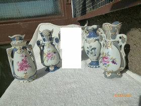 Staré vázičky 4ks Royal dux