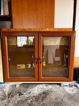 Plastové okno dvoukřídlé