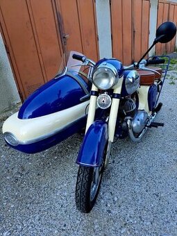 Jawa 350 + sidecar Velorex 560