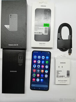 Samsung Galaxy S24 FE- 5G, RAM 8GB/256GB, TOP STAV