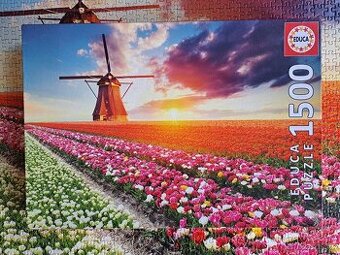 Puzzle 1500 Educa/Tulipány