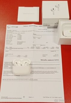 Apple AirPods Pro 3 záruka 23 měs. ALZA
