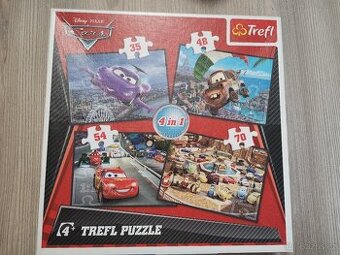 Prodám Trefl puzzle Cars 4v1