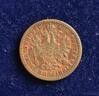 1 krejcar 1860 A František Josef l.