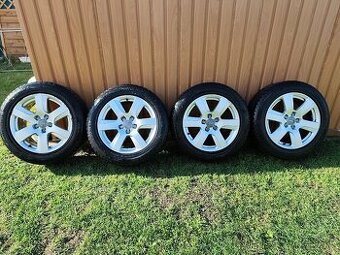 Originál ALU kola Audi 5x112 r17 zimní pneumatiky (bazar)