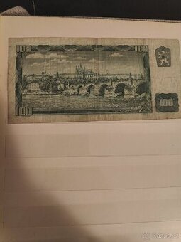 100kč,100sk a 5 koruna papirova