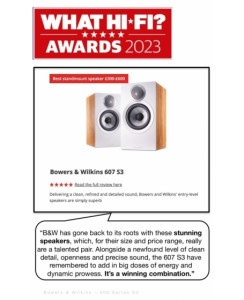 Prodám regálové reprosoustavy Bowers & Wilkins 607