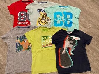 Klučičí trika 110-116