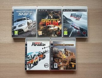 Závodní hry na Ps3