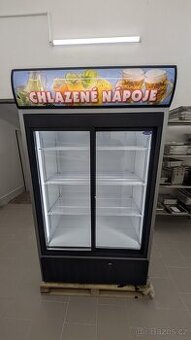 Lednice na nápoje, prosklená lednice, nápojová lednice