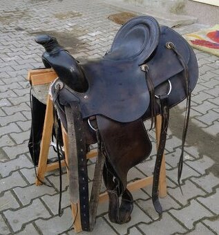 Westernové sedlo široké Roper