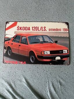 Tabulky Škoda 120 retro