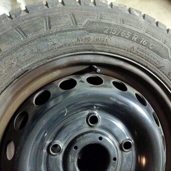 VYPRODEJ ZIMNÍCH16" plechová kola – 5x160 – FORD   Disky: 