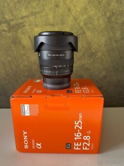 Sony FE 16-25 mm f/2,8 G – V ZÁRUCE, stav jako nový