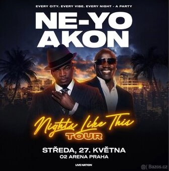 NE-YO & AKON - VIP klubové patro, O2 arena