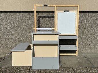 Výtvarný stolek s lavicí