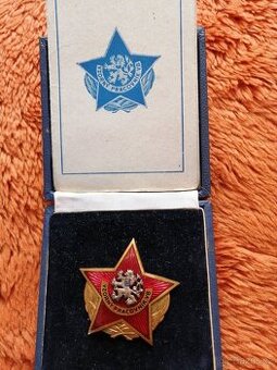 odznak vzorný pracovník VB 1. vydání