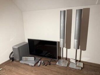 TV Panasonic 40” + domácí kino 5.1 Panasonic