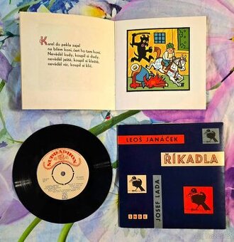 JANÁČEK + LADA - ŘÍKADLA - SP gramodeska