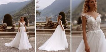 Svatební šaty vel. 36-40 značky Lady di Bride+ závoj