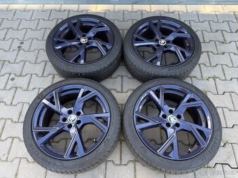 4x al kola 5x100 + pneu letní 215/45 R18