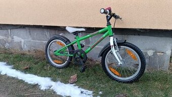 Dětské kolo Author Vítal 16 zelené