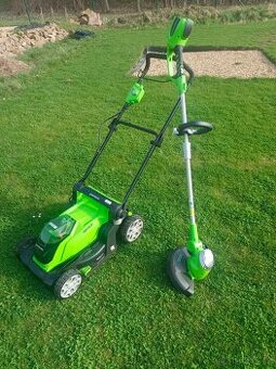 Elektrická sekačka + strunovka, komplet