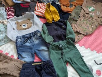 Balík oblečení  kluk 86