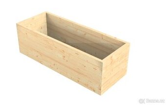 Dřevěný vyvýšený záhon – pevný, masivní, snadná montáž