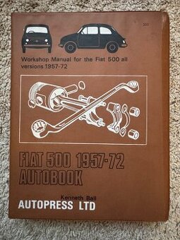FIAT 500 originální montážní manual servisní příručka