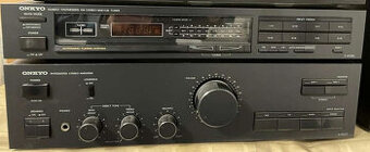 ONKYO A-8027 (zesilovač) a T-4038 L (tuner) v top stavu