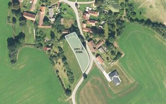 Pozemek, bydlení, prodej, Křešín, Pelhřimov
