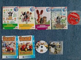 Dětská DVD - Krtek, Traktůrek, Bořek, Ov. Shaun