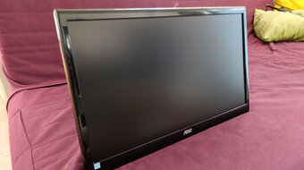 Monitor 21.5" AOC e2250swdnk + ERGOTRON MX Desk Mount Arm
