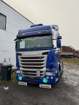 tahače SCANIA, návěs REISCH, cisterna ZVL