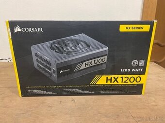 Zdroj - Corsair HX1200 - ZARUKA 1ROK