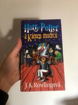 Harry potter a kámen mudrců s podpisem ilustrátorky