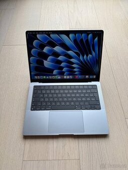 NOVÝ APPLE MACBOOK PRO 14” 2023 M3/1TB/8GB/BATERIE 100%