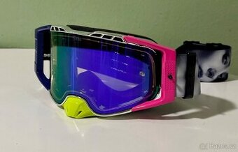 Motokrosové nové brýle Pitcha FURIOUS pXrn chrome/pink - 1