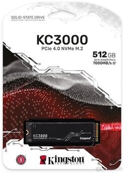 +++❗❗❗ TOP SSD Kingston KC3000 512GB 7000MB/s -ZÁRUKA ❗❗❗+++