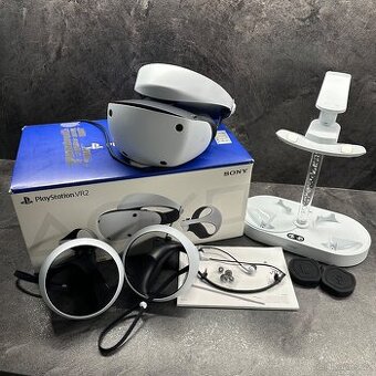 PS VR2 + nabíjecí stanice - záruka 18 měsíců