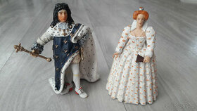 PAPO - figurka Ludvík XIV a královna Elizabeth