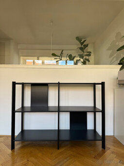 Ikea JÄTTESTA, policový regál, 120x85 cm
