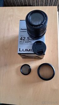 Objektiv panasonic lumix 42,5...