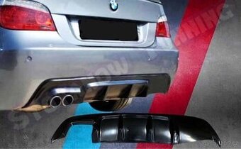 Difuzor zadního nárazníku BMW E60 E61 – Černý lesk