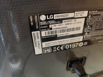 Prodám televize LG smart