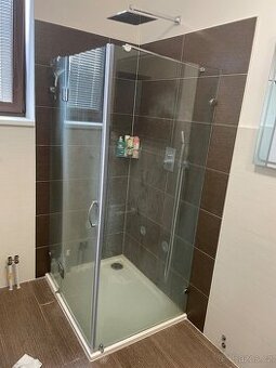 sprchový kout 100x80 / pouze skla