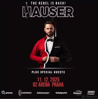 HAUSER, VIP KLUBOVÉ PATRO, 11.12.2025 O2 ARENA